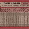 1989 Bowman Texas Rangers #234 Rick Leach