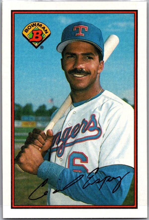 1989 Bowman Texas Rangers #236 Cecil Espy