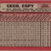 1989 Bowman Texas Rangers #236 Cecil Espy