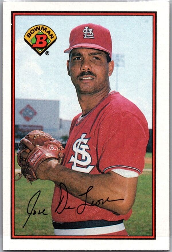 _10 1989 Bowman St. Louis Cardinals #431 Jose DeLeon