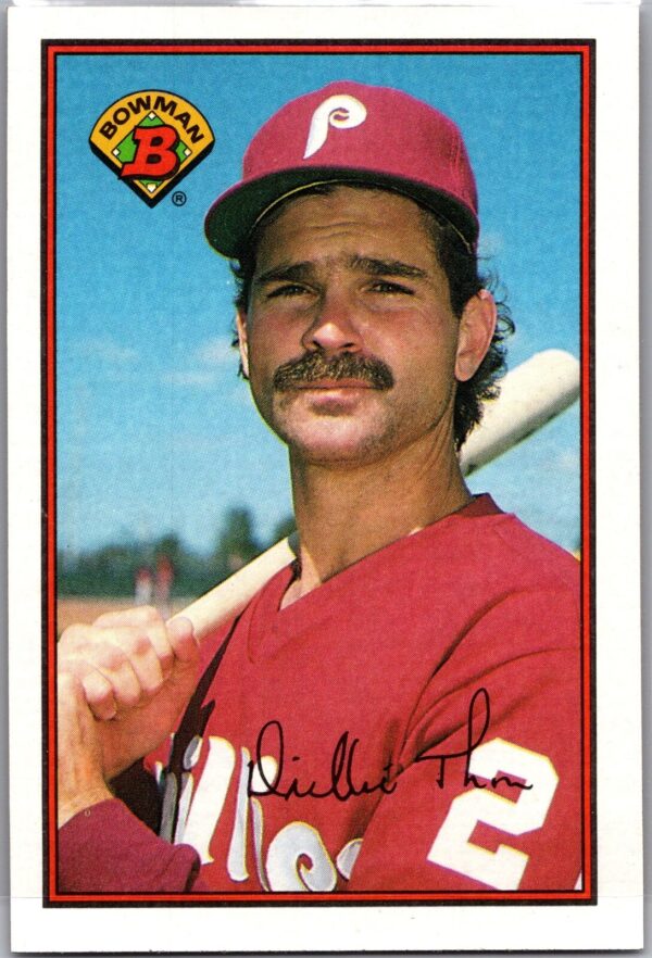 _10 1989 Bowman Philadelphia Phillies #400 Dickie Thon