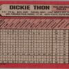 1989 Bowman Philadelphia Phillies #400 Dickie Thon
