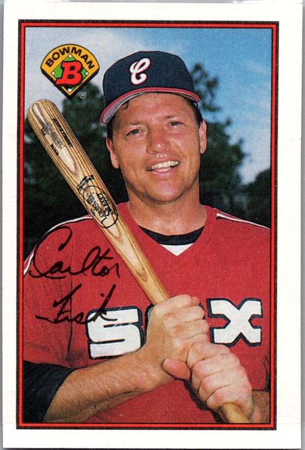 1989 Bowman Chicago White Sox #62 Carlton Fisk