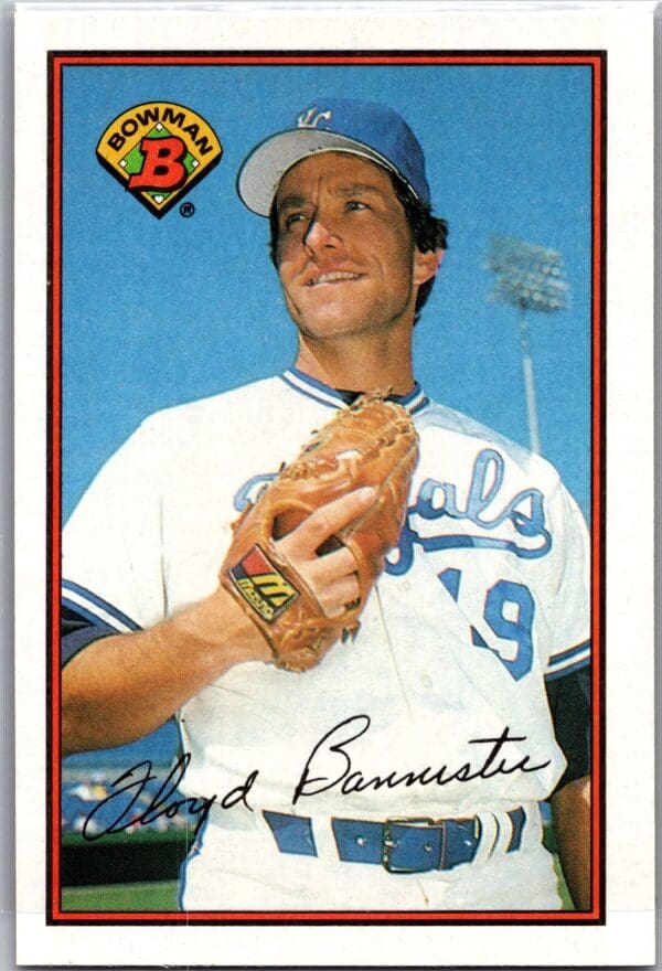 _10 1989 Bowman Kansas City Royals #112 Floyd Bannister