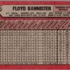 1989 Bowman Kansas City Royals #112 Floyd Bannister