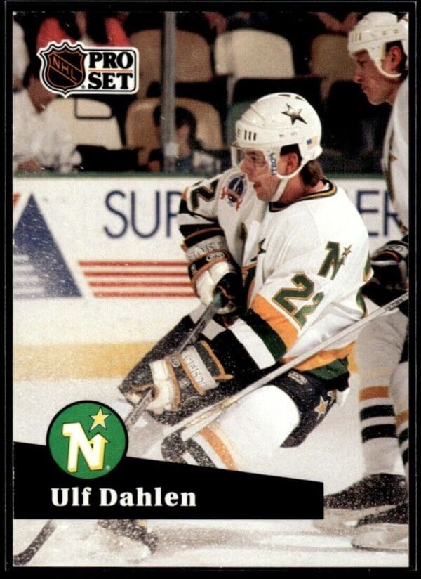 1991 Pro Set Minnesota North Stars #106 Ulf Dahlen