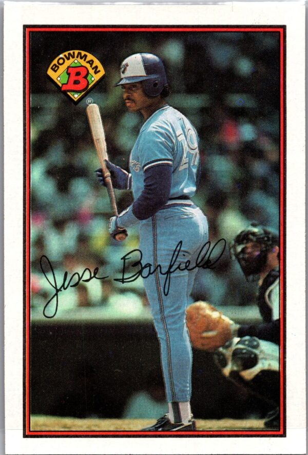 _10 1989 Bowman Toronto Blue Jays #257 Jesse Barfield