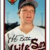 1989 Bowman Chicago White Sox #60 Jeff Bittiger