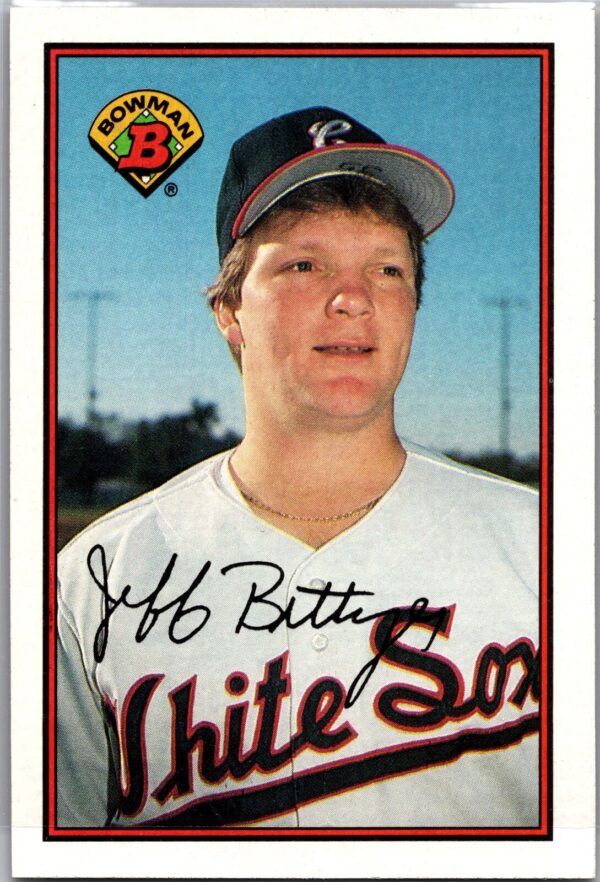 1989 Bowman Chicago White Sox #60 Jeff Bittiger