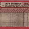 1989 Bowman Chicago White Sox #60 Jeff Bittiger