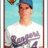 1989 Bowman Texas Rangers #233 Monty Fariss RC Rookie