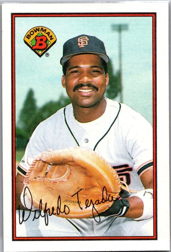 _10 1989 Bowman San Francisco Giants #468 Wil Tejada