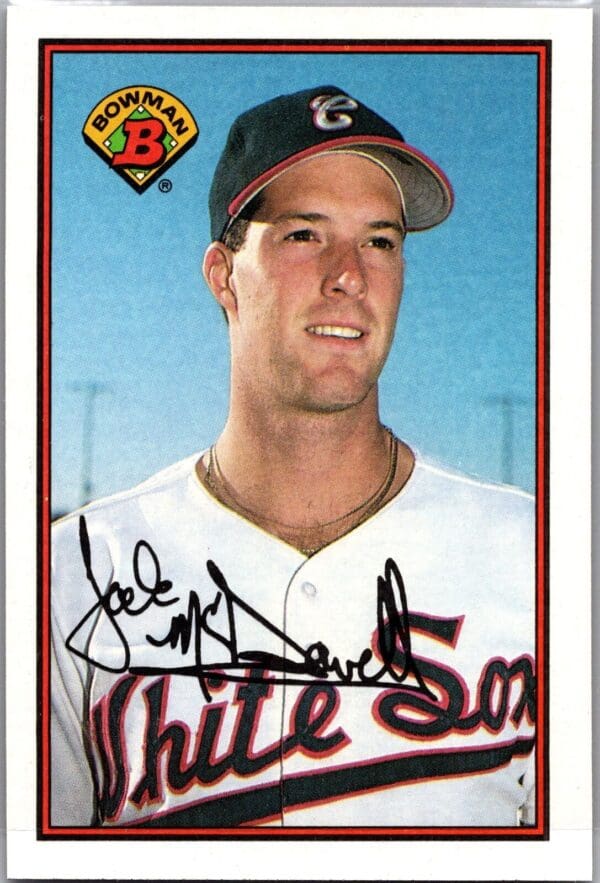 _10 1989 Bowman Chicago White Sox #61 Jack McDowell