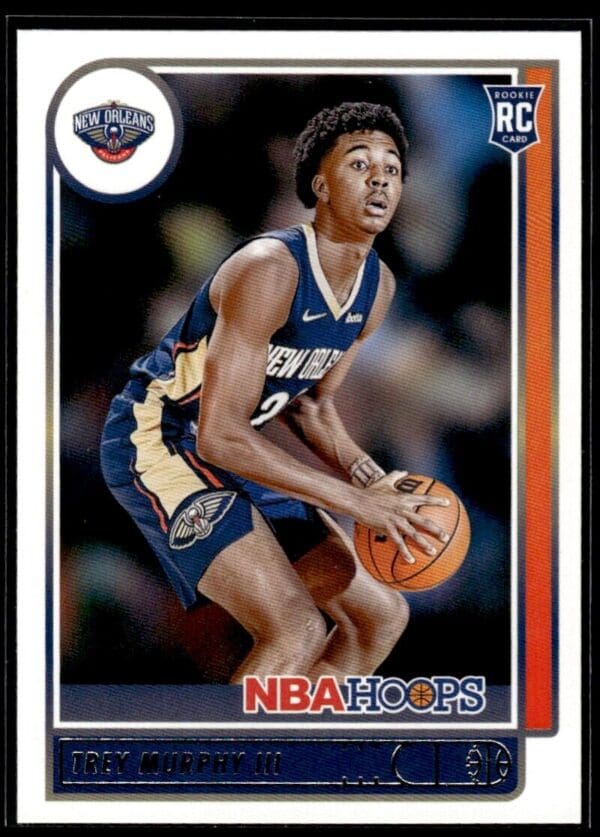 2021 NBA Hoops New Orleans Pelicans #221 Trey Murphy III RC Rookie