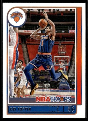 2021 NBA Hoops New York Knicks #177 Obi Toppin