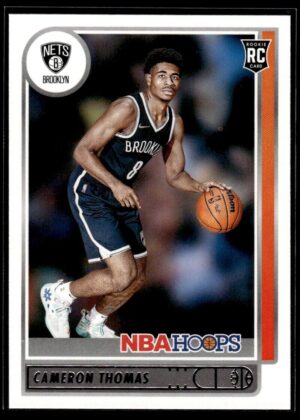 2021 NBA Hoops Brooklyn Nets #231 Cameron Thomas RC Rookie