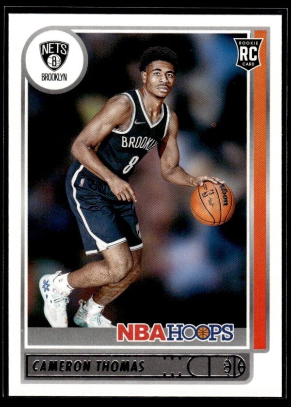 2021 NBA Hoops Brooklyn Nets #231 Cameron Thomas RC Rookie