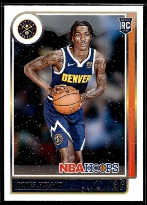 2021 NBA Hoops Denver Nuggets #224 Bones Hyland RC Rookie