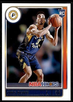 2021 NBA Hoops Indiana Pacers #236 Chris Duarte RC Rookie