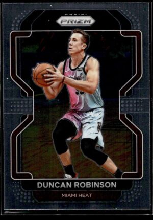 2021 Panini Prizm Miami Heat #81 Duncan Robinson