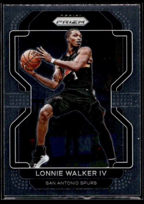 _10 2021 Panini Prizm San Antonio Spurs #36 Lonnie Walker IV
