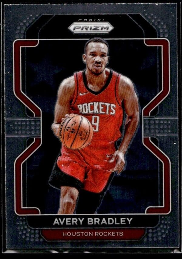 _10 2021 Panini Prizm Houston Rockets #109 Avery Bradley