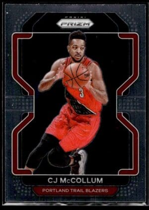 2021 Panini Prizm Portland Trail Blazers #22 CJ McCollum