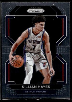 _10 2021 Panini Prizm Detroit Pistons #101 Killian Hayes