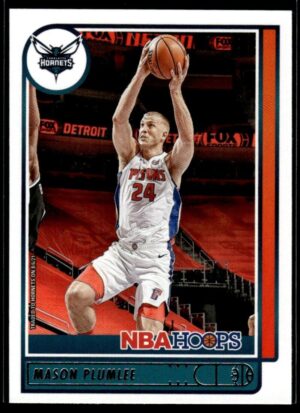 2021 NBA Hoops Charlotte Hornets #165 Mason Plumlee