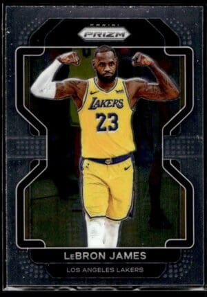 2021 Panini Prizm Los Angeles Lakers #91 LeBron James