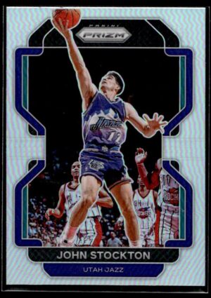 2021 Panini Prizm Utah Jazz #267 John Stockton Silver