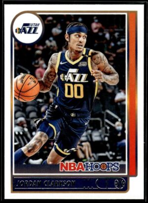 2021 NBA Hoops Utah Jazz #199 Jordan Clarkson