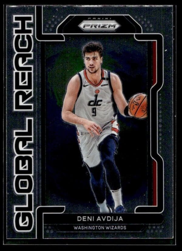_10 2021 Panini Prizm Global Reach Washington Wizards #8 Deni Avdija