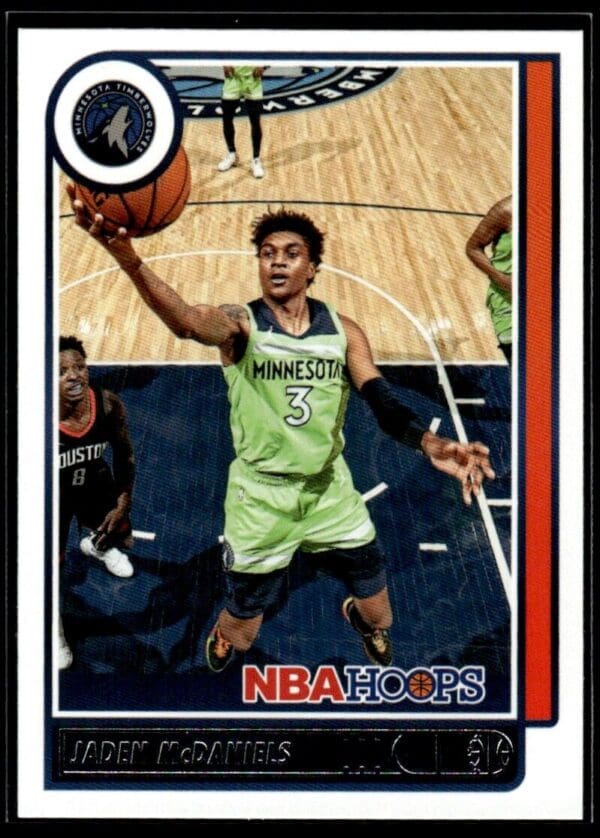 2021 NBA Hoops Minnesota Timberwolves #191 Jaden McDaniels