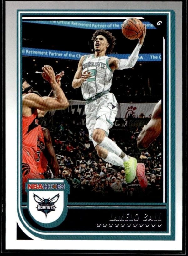 2022 Hoops Charlotte Hornets #90 LaMelo Ball