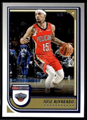 2022 Hoops New Orleans Pelicans #148 Jose Alvarado