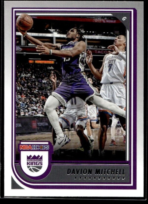 2022 Hoops Sacramento Kings #160 Davion Mitchell