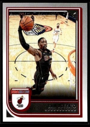 2022 Hoops Miami Heat #100 Bam Adebayo