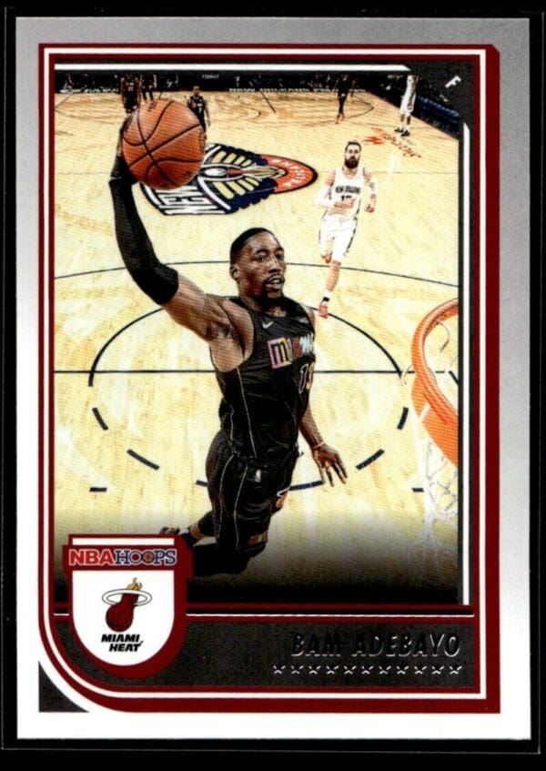 2022 Hoops Miami Heat #100 Bam Adebayo