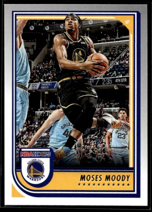 2022 Hoops Golden State Warriors #230 Moses Moody
