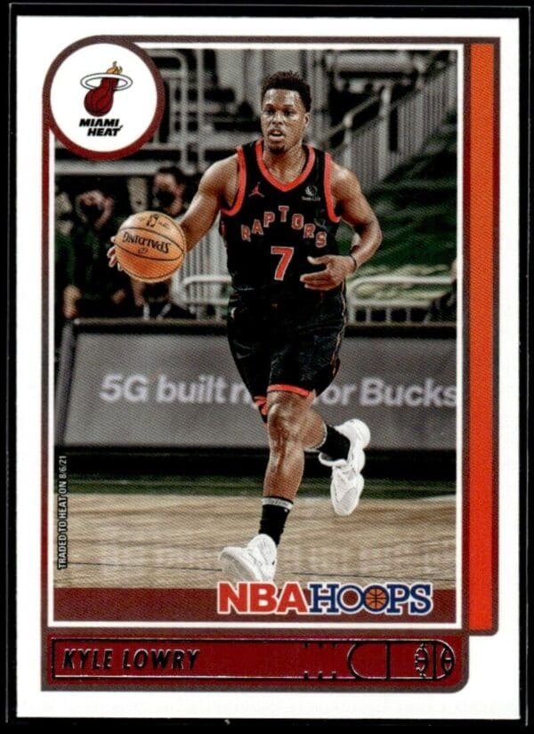 2021 NBA Hoops Miami Heat #89 Kyle Lowry