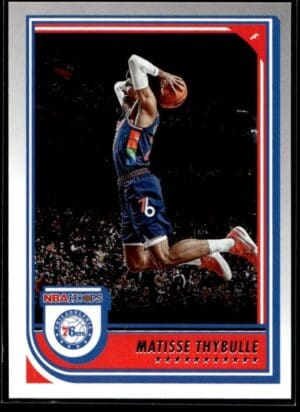 _10 2022 Hoops Philadelphia 76ers #33 Matisse Thybulle