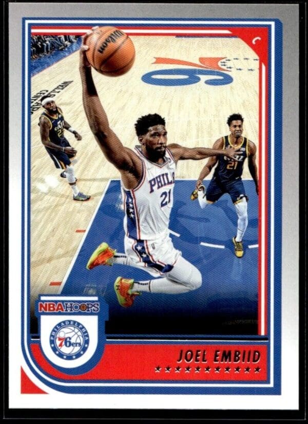 2022 Hoops Philadelphia 76ers #30 Joel Embiid