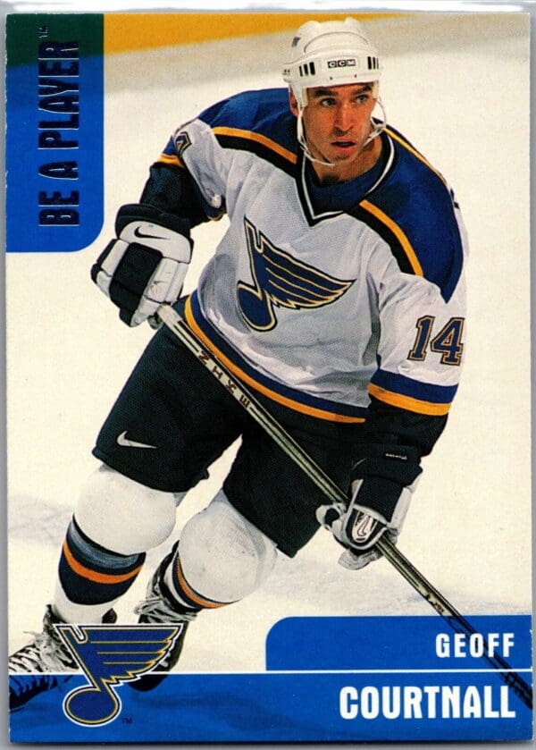 1999 Be a Player Memorabilia St. Louis Blues #183 Geoff Courtnall