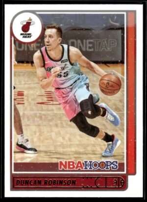 2021 NBA Hoops Miami Heat #30 Duncan Robinson