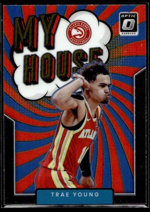 2021 Donruss Optic My House Atlanta Hawks #14 Trae Young