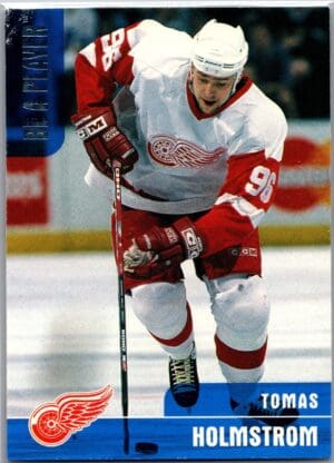 1999 Be a Player Memorabilia Detroit Red Wings #132 Tomas Holmstrom