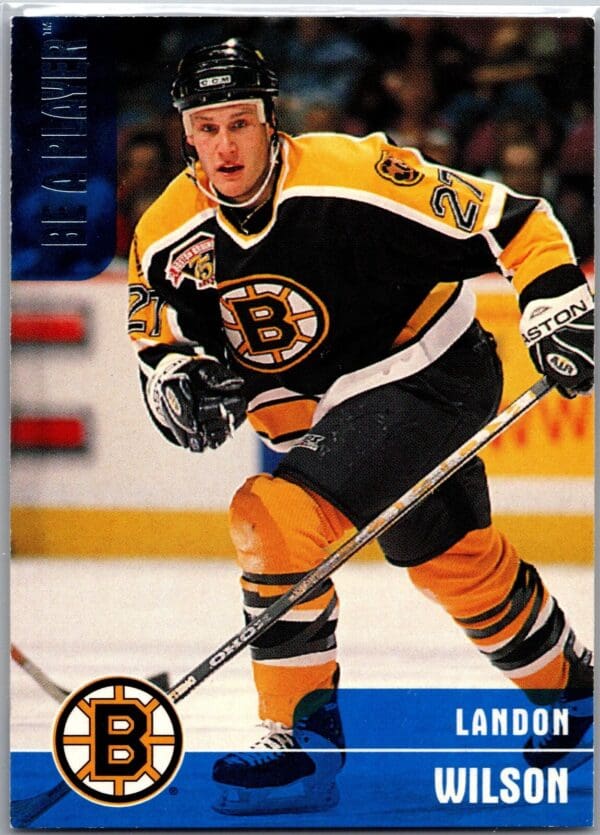 1999 Be a Player Memorabilia Boston Bruins #143 Landon Wilson