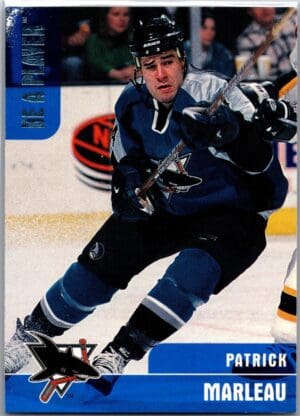 1999 Be a Player Memorabilia San Jose Sharks #133 Patrick Marleau