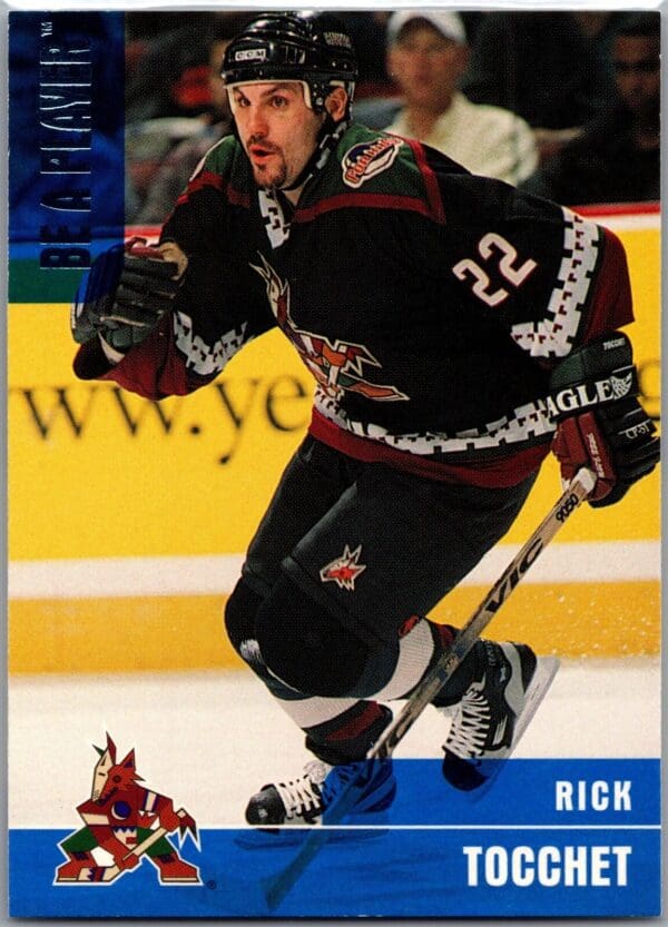 1999 Be a Player Memorabilia Phoenix Coyotes #276 Rick Tocchet